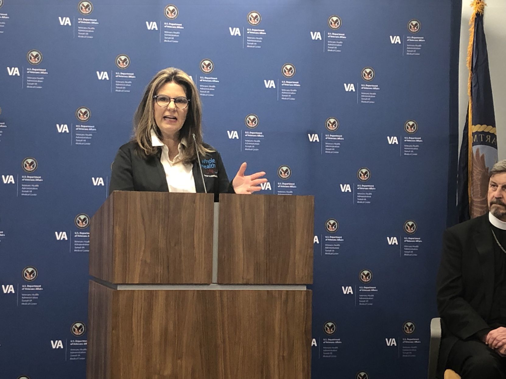 Brahm speaks at wellness center grand opening